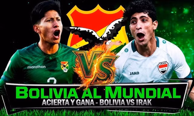 Iraq vs Bolivia.