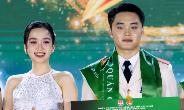 Cặp đôi Cảnh sát giành ngôi quán quân 'Shine in Uniform - Tỏa sáng trong sắc phục'