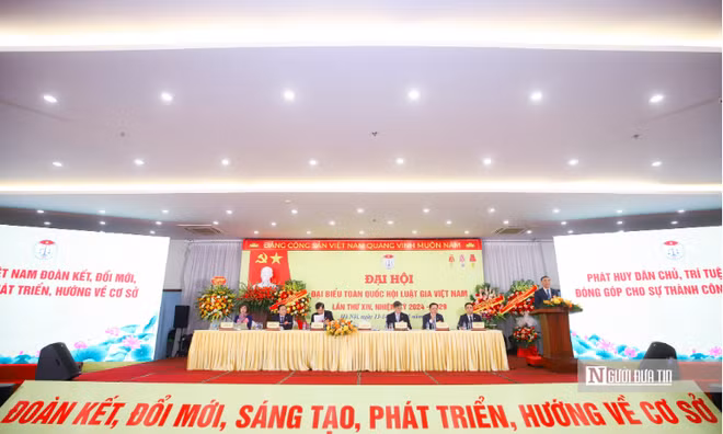 Đại hội đại biểu toàn quốc Hội Luật gia Việt Nam lần thứ XV