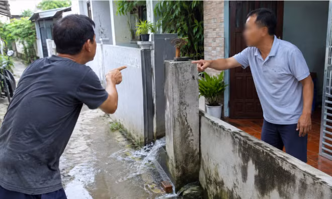 Hà Nội: Đâm hàng xóm tử vong vì bị chửi, dọa đánh nếu 'để nước chảy sang nhà'