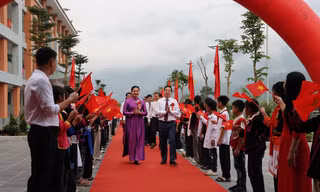 270 ngày đêm dựng mái trường mơ ước nơi biên giới Phong Thổ, Lai Châu