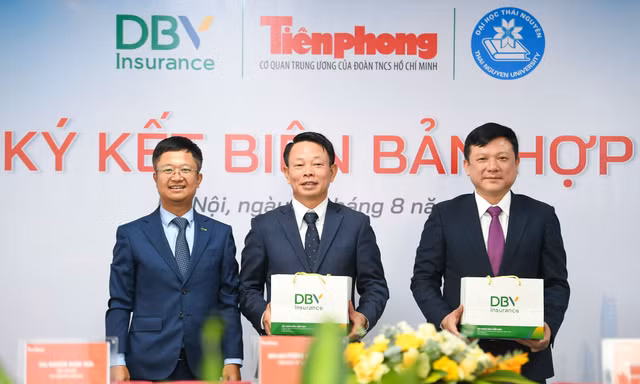 Báo Tiền Phong, ĐH Thái Nguyên và DBV bắt tay mở rộng cơ hội nghề nghiệp cho sinh viên