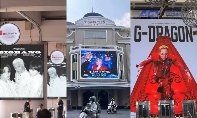 V.I.P Việt "phủ LED" khắp Hà Nội đón BIGBANG, bộ ba "lên đồ" khởi hành đến Việt Nam