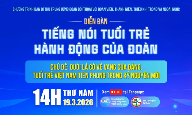 Gần 64.000 câu hỏi gửi Diễn đàn Tiếng nói tuổi trẻ - Hành động của Đoàn