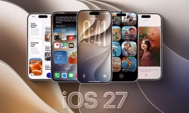 Thế hệ iPhone nào không thể nâng cấp lên hệ điều hành iOS 27?
