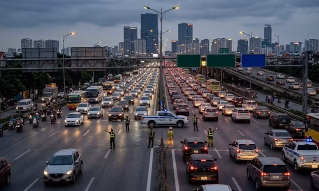 Ngày cuối kỳ nghỉ lễ, người dân trở lại thành phố: Lưu ý gì để tránh tắc đường?