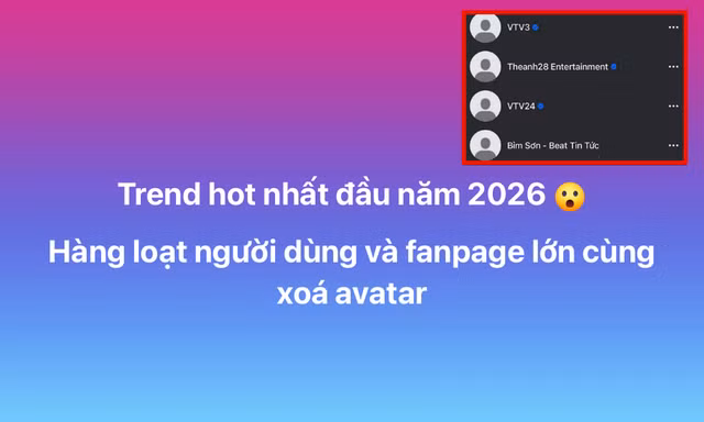 Nhiều tài khoản Facebook đồng loạt xóa ảnh đại diện, chuyện gì đang xảy ra?