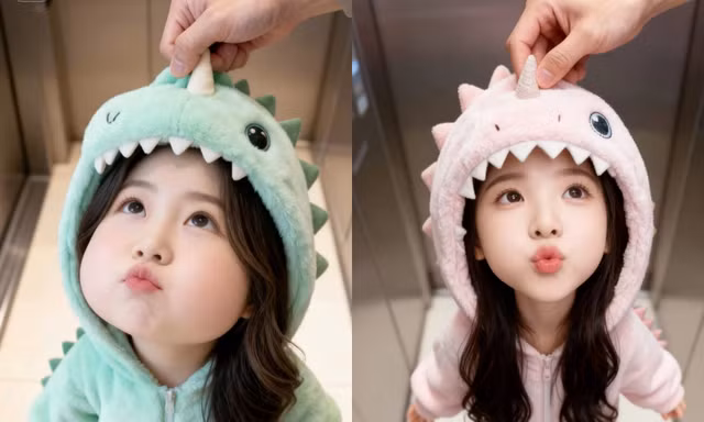 Cách tạo ảnh đu trend "nắm đầu" từ trên xuống đang nổi rần rần trên TikTok