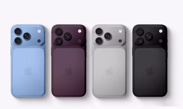 Lộ diện 4 màu sắc của iPhone 18 Pro Max, xuất hiện phiên bản “đỏ anh đào” lạ mắt