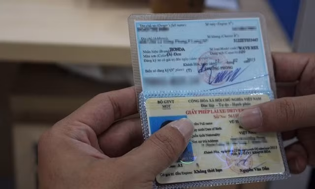 Các bước khai báo thông tin dữ liệu đăng ký xe và giấy phép lái xe trên ứng dụng iHanoi
