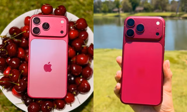 iPhone 18 Pro lộ diện phiên bản màu Dark Cherry, Apple sắp có "bom tấn" mới?