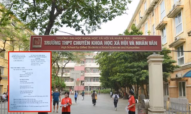 Đề thi Ngữ văn vào lớp 10 THPT chuyên KHXH&NV dùng thuật ngữ thiếu chính xác?