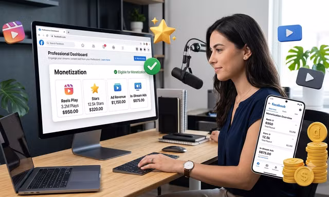 Facebook của bạn đã đủ điều kiện kiếm tiền? Cách kiểm tra và bật tính năng này