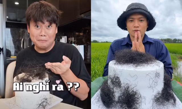 Bánh kem tóc rối: Trend "kinh dị" nhất mạng xã hội, giới trẻ vẫn rủ nhau thử