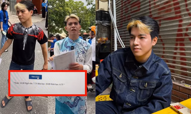 TikToker "elm zai chị Nguyệt" gây xôn xao khi công bố điểm thi tốt nghiệp THPT