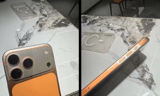 Thực hư vụ iPhone 17 Pro Max màu Cam vũ trụ bị "bay màu" khi lau bằng khăn ướt