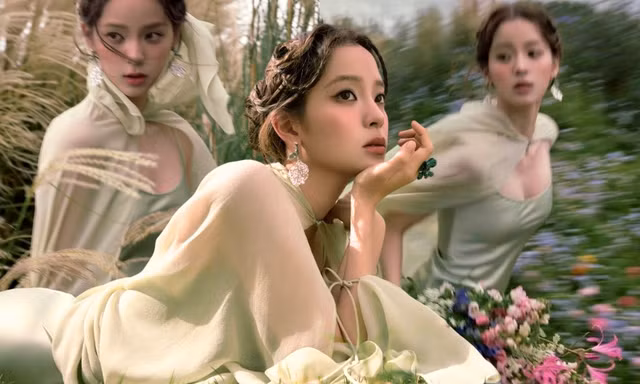 Thịnh Điển Vogue: Âu Dương Na Na đẹp tựa nàng tiên lấy cảm hứng từ phim Atonement