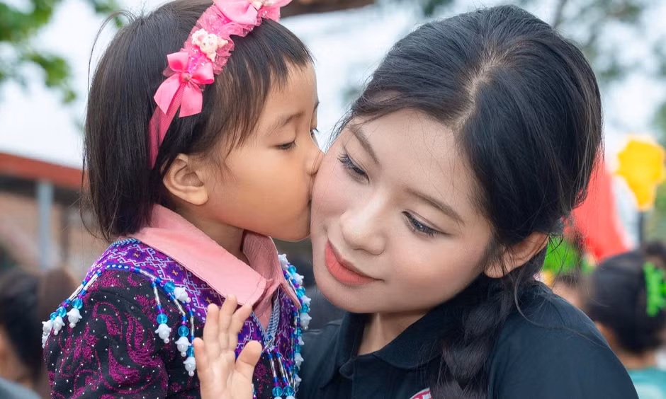 Dấu ấn dự án nhân ái của 53 thí sinh Hoa hậu Việt Nam tại Lai Châu