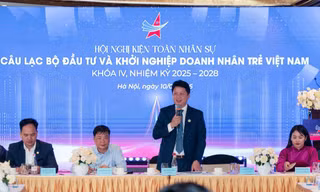 Anh Lê Mạnh Cường được kiện toàn làm Chủ tịch CLB Đầu tư và Khởi nghiệp Doanh nhân trẻ Việt Nam