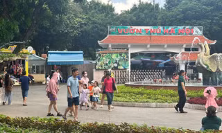 Nâng cấp Công viên Thủ lệ theo mô hình công viên động vật bán hoang dã tại ngoại thành