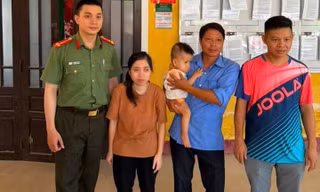 Hai mẹ con "mất tích" được tìm thấy ở Huế