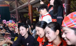 HOA HẬU VIỆT NAM CHẶNG TUYÊN QUANG