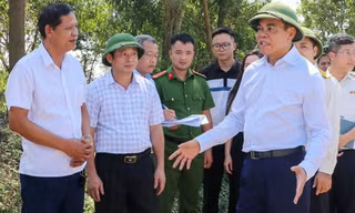 Thị sát 9 mỏ cát, Chủ tịch tỉnh Nghệ An yêu cầu dừng hoạt động