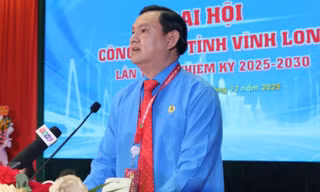 Ông Nguyễn Phúc Linh làm Chủ tịch Liên đoàn Lao động tỉnh Vĩnh Long