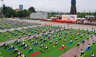 Thái Nguyên: Hơn 500 người đồng diễn Yoga