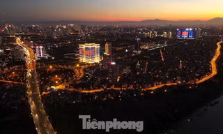 Trục đại lộ cảnh quan sông Hồng sẽ thành trung tâm kinh tế đêm 