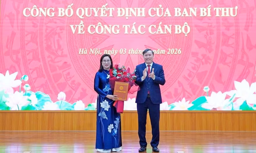 Ban Bí thư Trung ương Đảng điều động, bổ nhiệm nhân sự