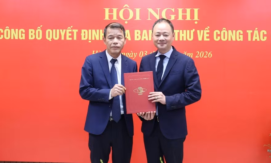 Công bố quyết định của Ban Bí thư về công tác cán bộ