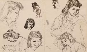 Bộ ký họa ‘có tiền chưa chắc mua được’ của danh họa Tô Ngọc Vân
