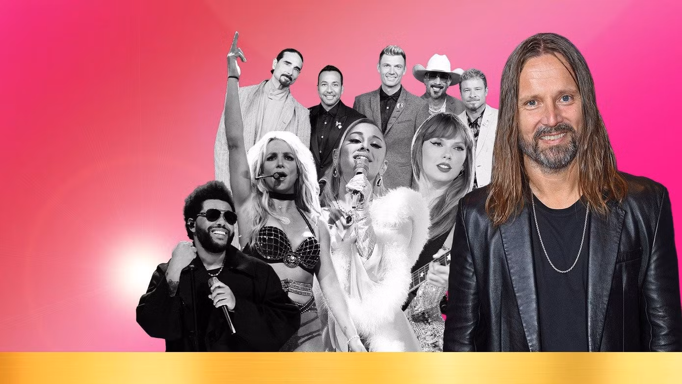 Max Martin là người đứng sau thành công của loạt bản hit đình đám.