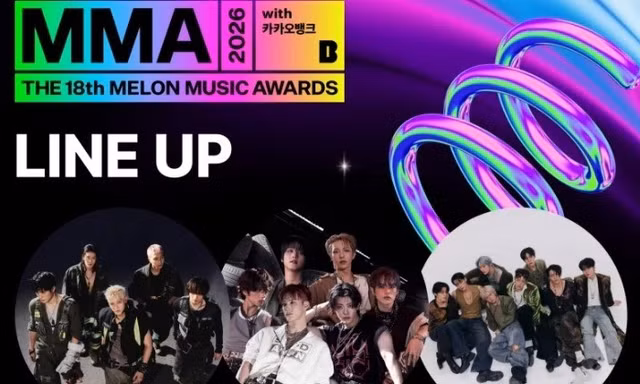Melon Music Awards (MMA 2026) 'khuấy động' mùa lễ cuối năm với dàn line-up thứ ba
