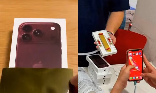 Danh tính thực sự của chiếc 'iPhone 18 Pro' chưa bóc seal