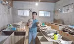 Bùi Văn Tú tại mô hình phát triển kinh tế của gia đình