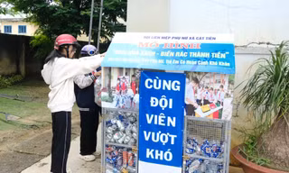 Biến rác thành tiền, góp quỹ yêu thương