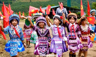 Tiếng trống khai trường dưới chân núi Nâm Rơ Mai