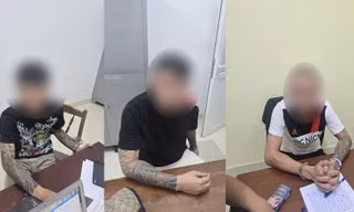 Tạm giữ hình sự nhóm côn đồ mang hung khí, rút súng bắn đối thủ tại Lâm Đồng