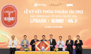 LPBank tiếp tục là Nhà tài trợ chính LPBank V.League 1-2026/27