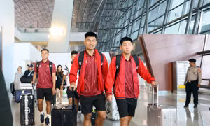 Đội tuyển Việt Nam có mặt tại Indonesia, sẵn sàng cho FIFA ASEAN Cup 2026
