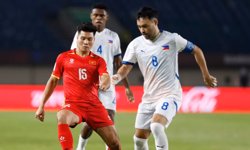 Trực tiếp Việt Nam vs Philippines 0-0 (H1): Philippines đang thi đấu khá tự tin