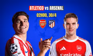 Nhận định bán kết Atletico Madrid vs Arsenal, 2h00 ngày 30/4: Căng như dây đàn