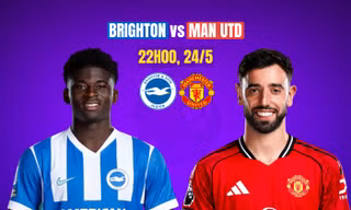 Nhận định MU vs Brighton, 22h00 ngày 24/5: Quỷ đỏ hạ màn tưng bừng