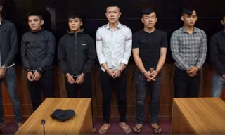 Nhóm đối tượng bị khởi tố.