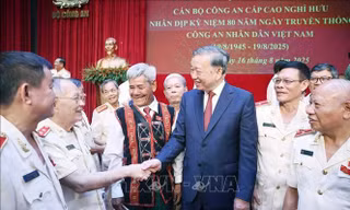 Tổng Bí thư Tô Lâm: Lực lượng Công an nhân dân phải luôn giữ vững thế trận an ninh nhân dân vững chắc