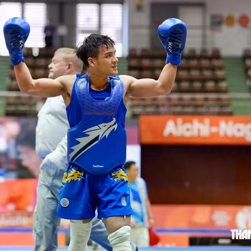 HCB Wushu tán thủ Đinh Văn Tâm: Tôi cảm giác đã áp đảo đối thủ