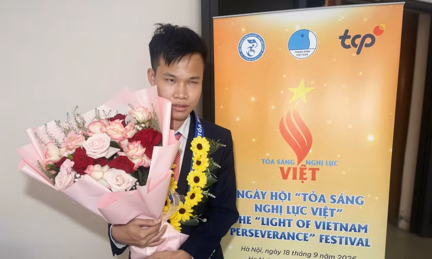 Chàng sinh viên khiếm thị góp sức từ việc nhỏ, trở thành một trong 26 gương mặt ‘Tỏa sáng nghị lực Việt’ 2026 