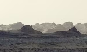 Bình minh trên Sao Hỏa. Ảnh: NASA.
